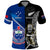 New Zealand And Samoa Rugby Polo Shirt All Black Tiki Fern Mix Manu Samoa 2023 World Cup - Wonder Print Shop