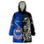 New Zealand And Samoa Rugby Wearable Blanket Hoodie All Black Tiki Fern Mix Manu Samoa 2023 World Cup - Wonder Print Shop