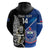 Custom New Zealand And Samoa Rugby Hoodie All Black Tiki Fern Mix Manu Samoa 2023 World Cup - Wonder Print Shop