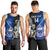 Custom New Zealand And Samoa Rugby Men Tank Top All Black Tiki Fern Mix Manu Samoa 2023 World Cup - Wonder Print Shop