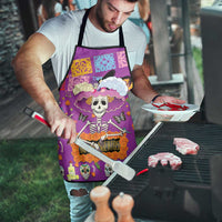 Dia De Muertos Mexico Apron La Calavera Catrina - Wonder Print Shop
