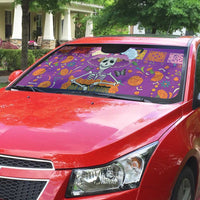 Dia De Muertos Mexico Auto Sun Shade La Calavera Catrina - Wonder Print Shop