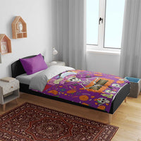 Dia De Muertos Mexico Bedding Set La Calavera Catrina - Wonder Print Shop
