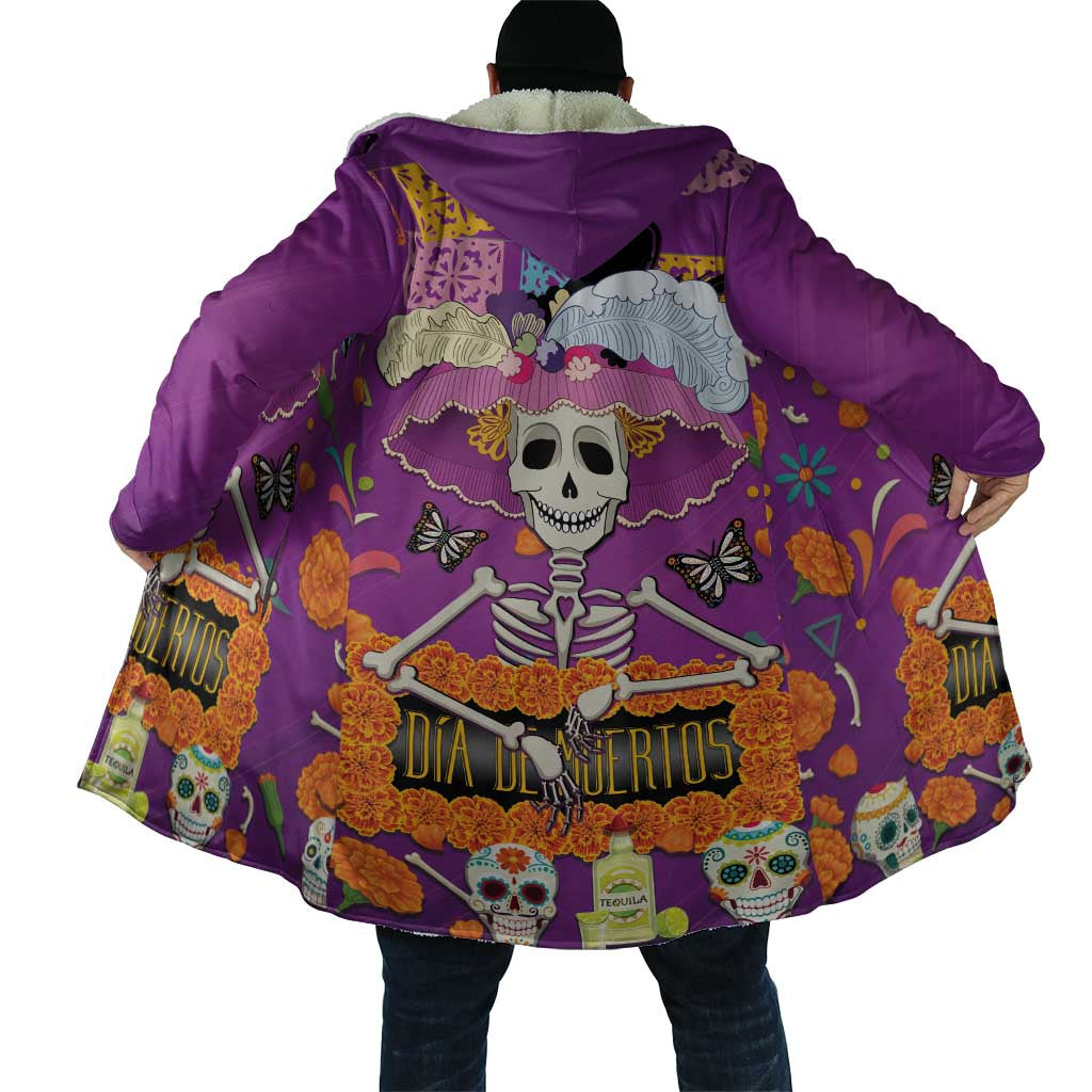 Dia De Muertos Mexico Cloak La Calavera Catrina - Wonder Print Shop