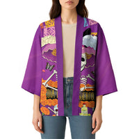 Dia De Muertos Mexico Kimono La Calavera Catrina - Wonder Print Shop