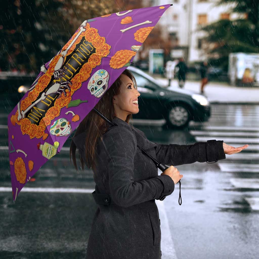 Dia De Muertos Mexico Umbrella La Calavera Catrina - Wonder Print Shop