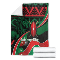 Kenya Jamhuri Day Blanket Maasai Shield Spears Harambee