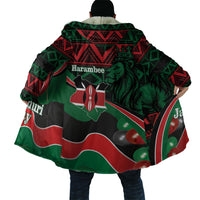 Kenya Jamhuri Day Cloak Maasai Shield Spears Harambee