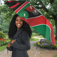 Kenya Jamhuri Day Umbrella Maasai Shield Spears Harambee