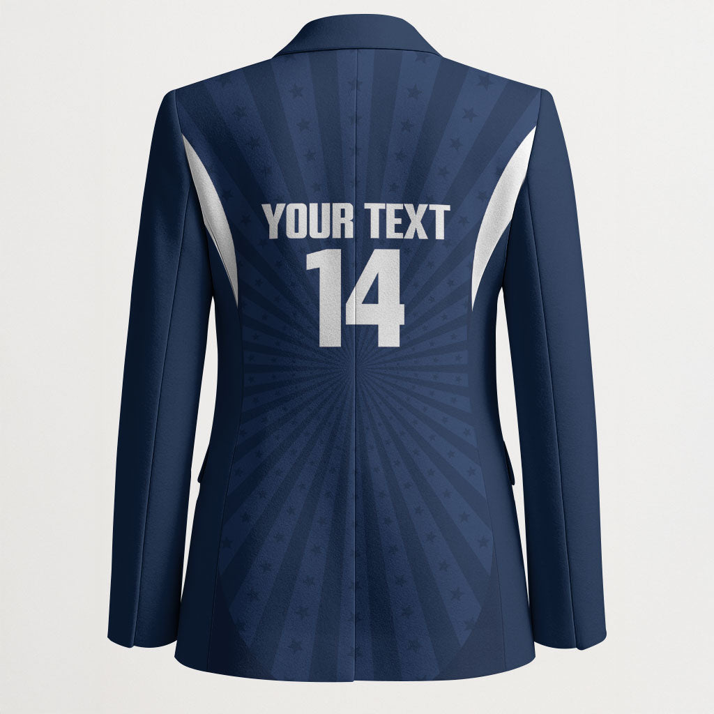 United States 2026 Rugby Custom Blazer Go USA Hawk