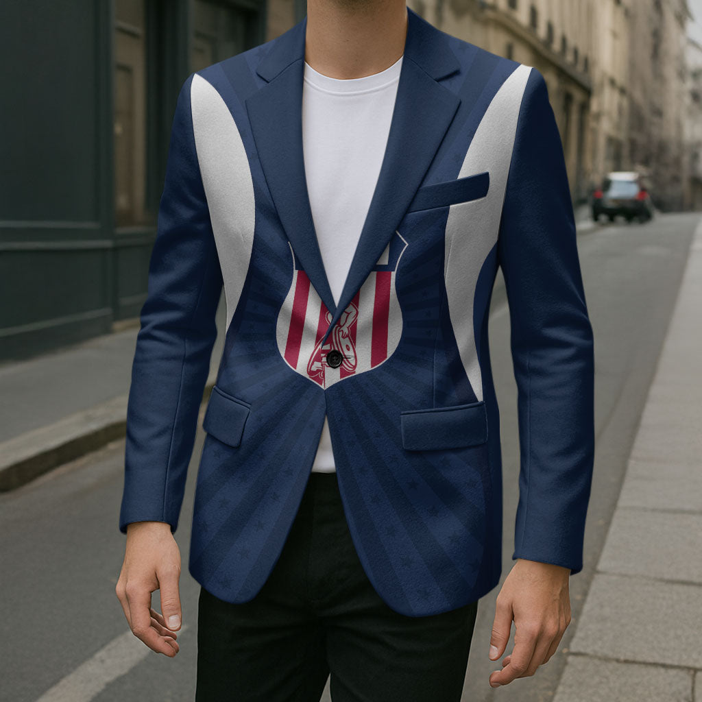 United States 2026 Rugby Custom Blazer Go USA Hawk