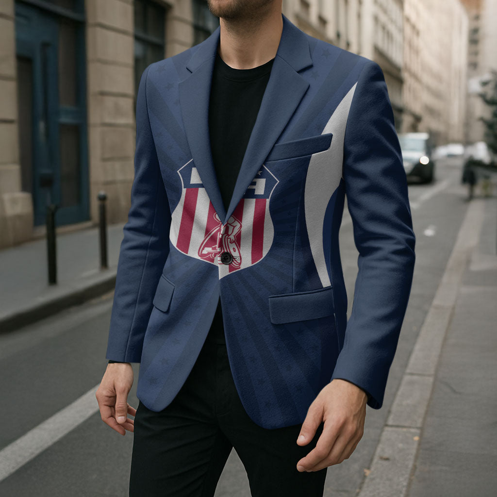 United States 2026 Rugby Custom Blazer Go USA Hawk