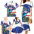 Cape Verde Family Matching Mermaid Dress and Hawaiian Shirt Grey-Headed Kingfisher Mix Honey Locust - Wonder Print Shop