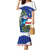 Cape Verde Family Matching Mermaid Dress and Hawaiian Shirt Grey-Headed Kingfisher Mix Honey Locust - Wonder Print Shop