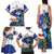 Cape Verde Family Matching Tank Maxi Dress and Hawaiian Shirt Grey-Headed Kingfisher Mix Honey Locust - Wonder Print Shop