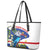 Cape Verde Leather Tote Bag Grey-Headed Kingfisher Mix Honey Locust - Wonder Print Shop