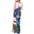 Cape Verde Tank Maxi Dress Grey-Headed Kingfisher Mix Honey Locust - Wonder Print Shop