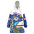 Cape Verde Wearable Blanket Hoodie Grey-Headed Kingfisher Mix Honey Locust - Wonder Print Shop