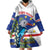 Cape Verde Wearable Blanket Hoodie Grey-Headed Kingfisher Mix Honey Locust - Wonder Print Shop