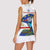 Cape Verde Women Sleeveless Polo Shirt Grey-Headed Kingfisher Mix Honey Locust - Wonder Print Shop