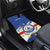 Personalized Cape Verde Car Mats Coat Of Arms - African Pattern - Wonder Print Shop