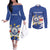 Personalized Cape Verde Couples Matching Off The Shoulder Long Sleeve Dress and Long Sleeve Button Shirt Coat Of Arms - African Pattern