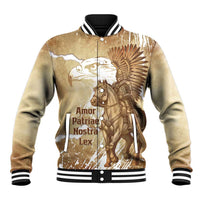 Winged Hussars Poland Baseball Jacket Amor Patriae Nostra Lex Polska Eagle