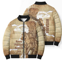 Winged Hussars Poland Bomber Puffer Jacket Amor Patriae Nostra Lex Polska Eagle