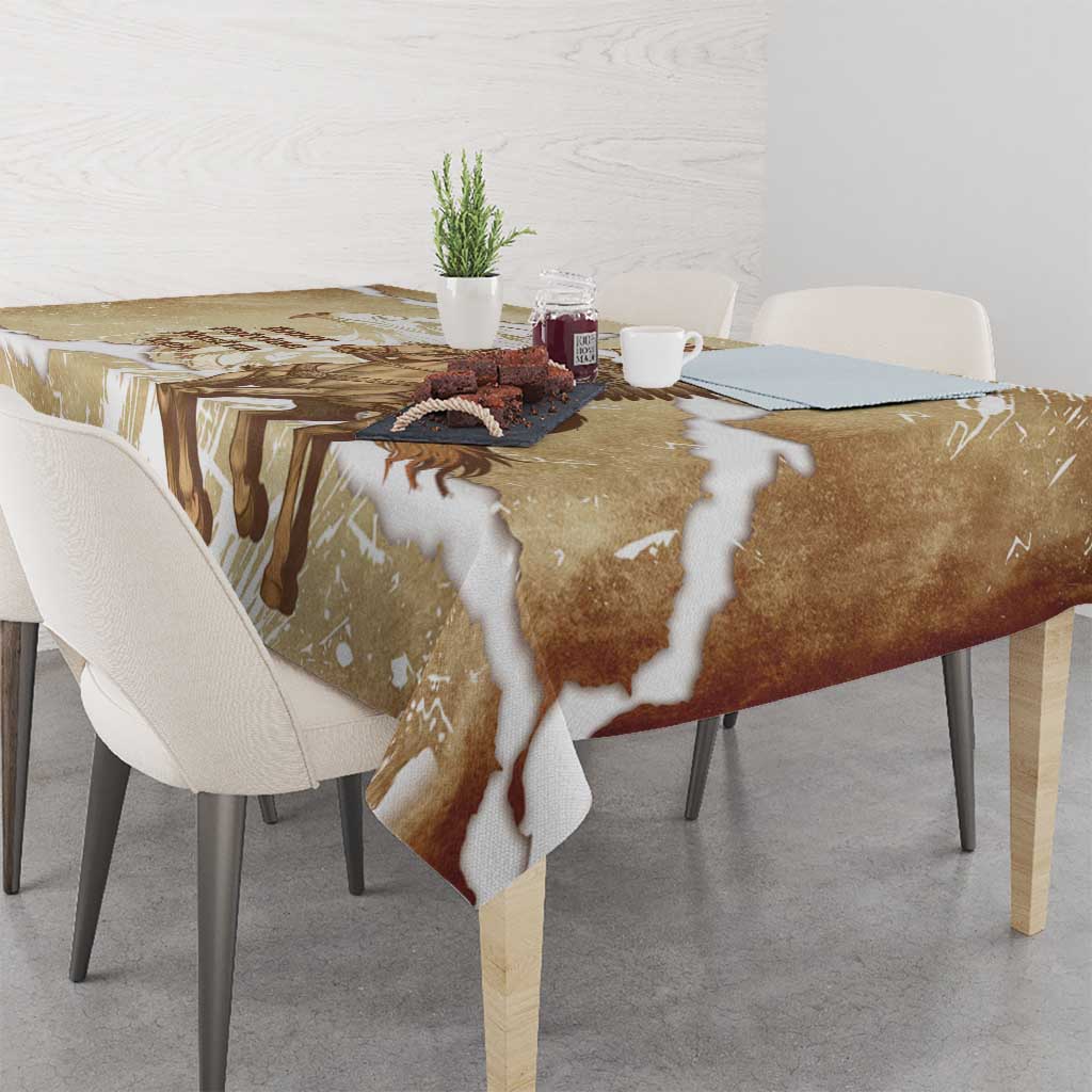 Winged Hussars Poland Tablecloth Amor Patriae Nostra Lex Polska Eagle