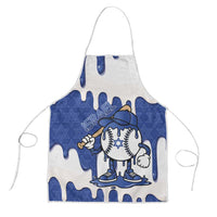 Israel 2026 Baseball Apron Star of David Pattern Drip Style