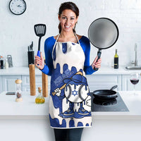 Israel 2026 Baseball Apron Star of David Pattern Drip Style