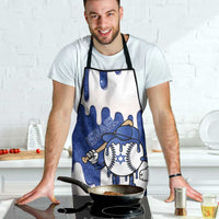 Israel 2026 Baseball Apron Star of David Pattern Drip Style