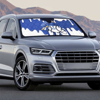 Israel 2026 Baseball Auto Sun Shade Star of David Pattern Drip Style