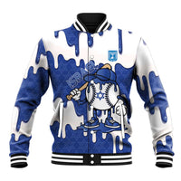 Israel 2026 Baseball Personalised Baseball Jacket Star of David Pattern Drip Style