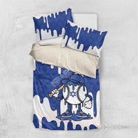Israel 2026 Baseball Bedding Set Star of David Pattern Drip Style