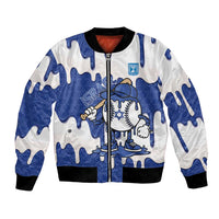Israel 2026 Baseball Personalised Bomber Jacket Star of David Pattern Drip Style