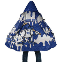 Israel 2026 Baseball Personalised Cloak Star of David Pattern Drip Style