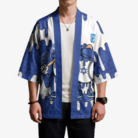 Israel 2026 Baseball Personalised Kimono Star of David Pattern Drip Style