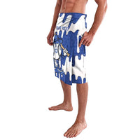 Israel 2026 Baseball Personalised Lavalava Star of David Pattern Drip Style