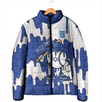 Israel 2026 Baseball Personalised Padded Jacket Star of David Pattern Drip Style