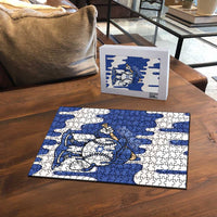 Israel 2026 Baseball Puzzle Star of David Pattern Drip Style