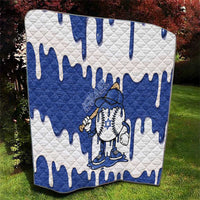 Israel 2026 Baseball Quilt Star of David Pattern Drip Style