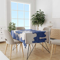 Israel 2026 Baseball Tablecloth Star of David Pattern Drip Style