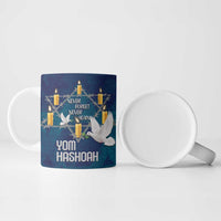 Personalised Israel Holocaust Remembrance Day Ceramic Mug Yom HaShoah Never Forget Never Again
