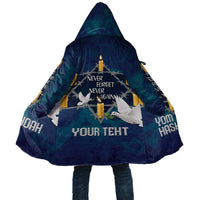 Personalised Israel Holocaust Remembrance Day Cloak Yom HaShoah Never Forget Never Again