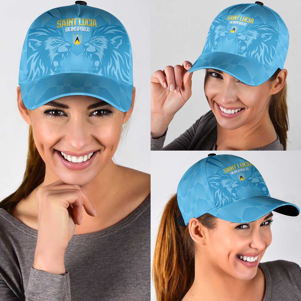 Saint Lucia Cricket Classic Cap Go Champions Beinspired - Wonder Print Shop