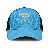 Saint Lucia Cricket Mesh Trucker Cap Go Champions Beinspired - Wonder Print Shop