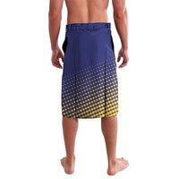 Custom Barbados Royals Cricket Lavalava Go Champions Tridents Yellow Version