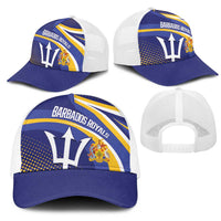 Barbados Royals Cricket Mesh Trucker Cap Go Champions Tridents Yellow Version - Wonder Print Shop
