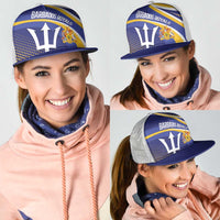 Barbados Royals Cricket Mesh Trucker Cap Go Champions Tridents Yellow Version - Wonder Print Shop